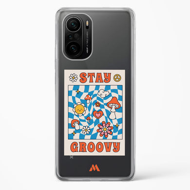 Stay Groovy Crystal Clear Transparent Case-(Xiaomi)