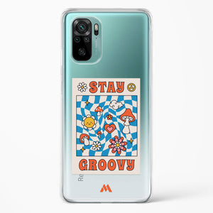 Stay Groovy Crystal Clear Transparent Case-(Xiaomi)