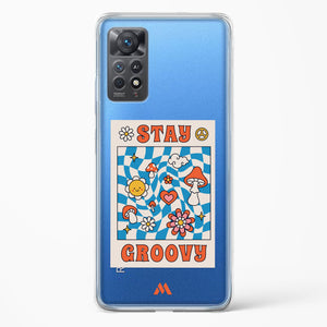 Stay Groovy Crystal Clear Transparent Case-(Xiaomi)