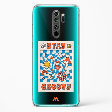 Stay Groovy Crystal Clear Transparent Case-(Xiaomi)