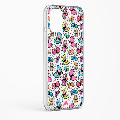 Stickered Butterflies Crystal Clear Transparent Case (OnePlus)