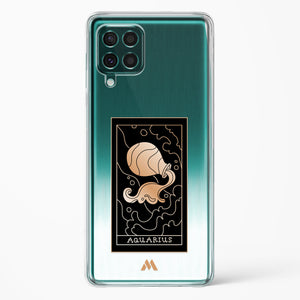 Tarot Card Zodiac Aquarius Crystal Clear Transparent Case-(Samsung)