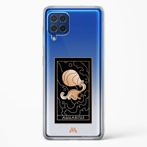Tarot Card Zodiac Aquarius Crystal Clear Transparent Case-(Samsung)
