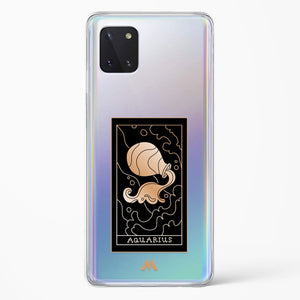 Tarot Card Zodiac Aquarius Crystal Clear Transparent Case-(Samsung)