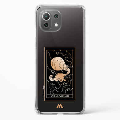Tarot Card Zodiac Aquarius Crystal Clear Transparent Case-(Xiaomi)