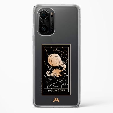 Tarot Card Zodiac Aquarius Crystal Clear Transparent Case-(Xiaomi)