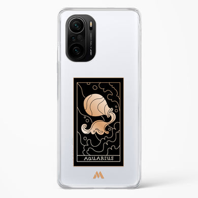 Tarot Card Zodiac Aquarius Crystal Clear Transparent Case-(Xiaomi)