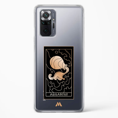 Tarot Card Zodiac Aquarius Crystal Clear Transparent Case (Xiaomi)