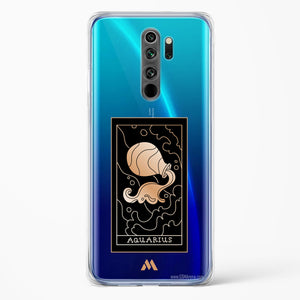 Tarot Card Zodiac Aquarius Crystal Clear Transparent Case-(Xiaomi)