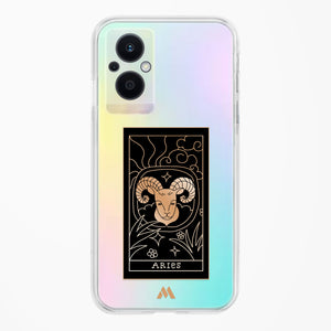 Tarot Card Zodiac Aries Crystal Clear Transparent Case-(Oppo)