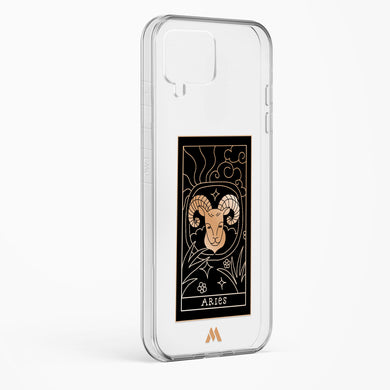 Tarot Card Zodiac Aries Crystal Clear Transparent Case-(Samsung)