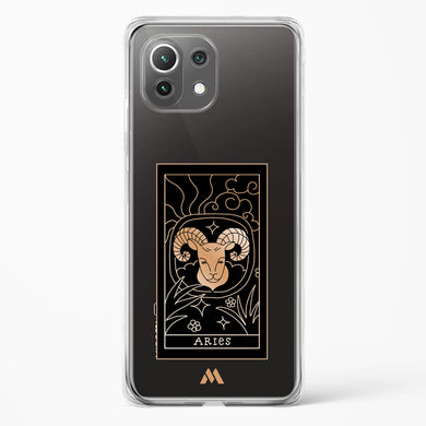 Tarot Card Zodiac Aries Crystal Clear Transparent Case-(Xiaomi)
