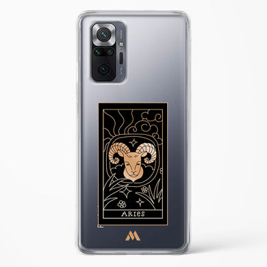 Tarot Card Zodiac Aries Crystal Clear Transparent Case-(Xiaomi)