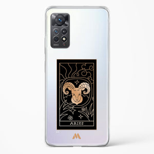 Tarot Card Zodiac Aries Crystal Clear Transparent Case (Xiaomi)