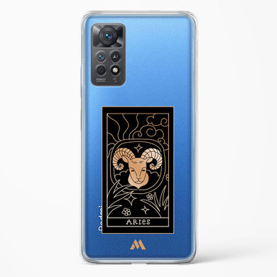 Tarot Card Zodiac Aries Crystal Clear Transparent Case-(Xiaomi)