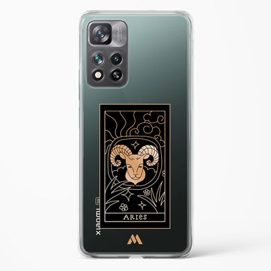 Tarot Card Zodiac Aries Crystal Clear Transparent Case-(Xiaomi)