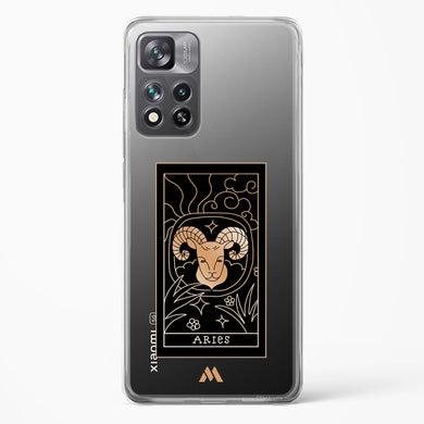 Tarot Card Zodiac Aries Crystal Clear Transparent Case-(Xiaomi)