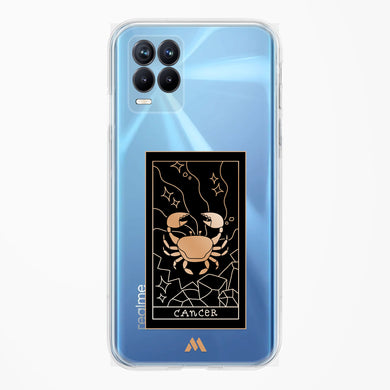 Tarot Card Zodiac Cancer Crystal Clear Transparent Case-(Realme)
