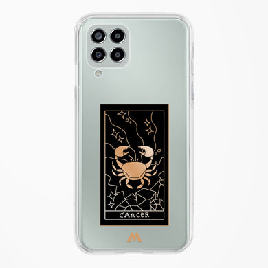 Tarot Card Zodiac Cancer Crystal Clear Transparent Case-(Samsung)