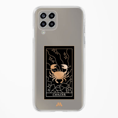 Tarot Card Zodiac Cancer Crystal Clear Transparent Case-(Samsung)