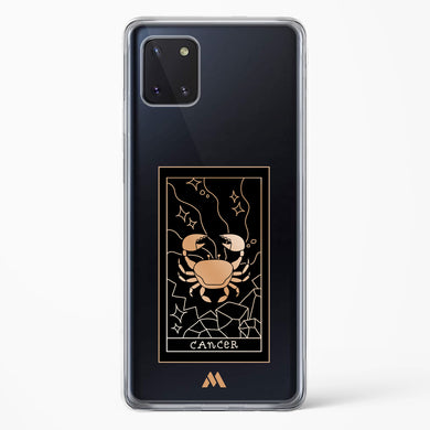 Tarot Card Zodiac Cancer Crystal Clear Transparent Case-(Samsung)