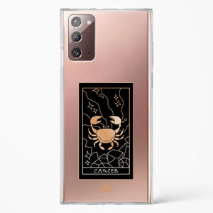 Tarot Card Zodiac Cancer Crystal Clear Transparent Case-(Samsung)