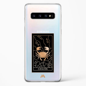 Tarot Card Zodiac Cancer Crystal Clear Transparent Case-(Samsung)