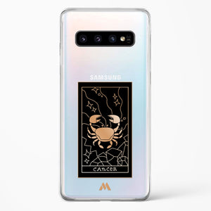 Tarot Card Zodiac Cancer Crystal Clear Transparent Case-(Samsung)