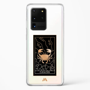 Tarot Card Zodiac Cancer Crystal Clear Transparent Case-(Samsung)