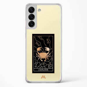 Tarot Card Zodiac Cancer Crystal Clear Transparent Case-(Samsung)