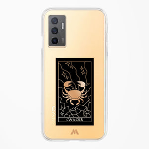 Tarot Card Zodiac Cancer Crystal Clear Transparent Case-(Vivo)