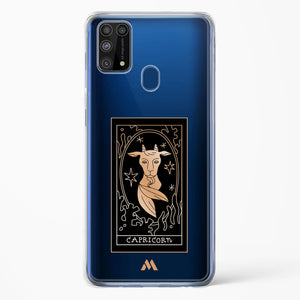 Tarot Card Zodiac Capricorn Crystal Clear Transparent Case-(Samsung)
