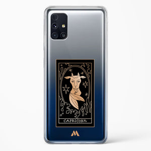 Tarot Card Zodiac Capricorn Crystal Clear Transparent Case-(Samsung)