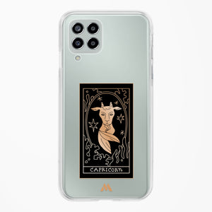 Tarot Card Zodiac Capricorn Crystal Clear Transparent Case-(Samsung)