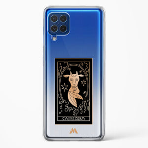 Tarot Card Zodiac Capricorn Crystal Clear Transparent Case-(Samsung)