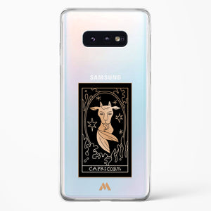Tarot Card Zodiac Capricorn Crystal Clear Transparent Case (Samsung)