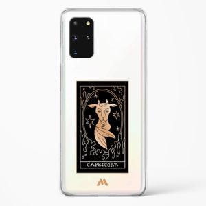 Tarot Card Zodiac Capricorn Crystal Clear Transparent Case-(Samsung)