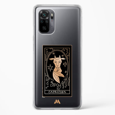 Tarot Card Zodiac Capricorn Crystal Clear Transparent Case-(Xiaomi)