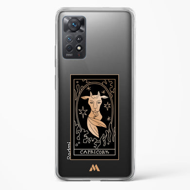 Tarot Card Zodiac Capricorn Crystal Clear Transparent Case-(Xiaomi)