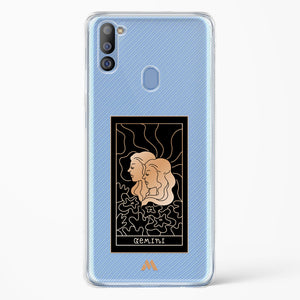 Tarot Card Zodiac Gemini Crystal Clear Transparent Case-(Samsung)
