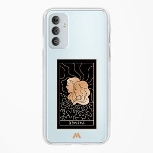 Tarot Card Zodiac Gemini Crystal Clear Transparent Case-(Samsung)