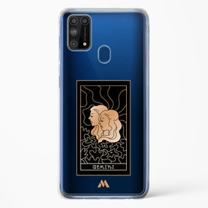 Tarot Card Zodiac Gemini Crystal Clear Transparent Case-(Samsung)