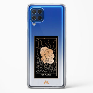 Tarot Card Zodiac Gemini Crystal Clear Transparent Case-(Samsung)