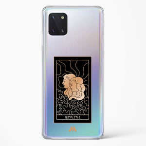 Tarot Card Zodiac Gemini Crystal Clear Transparent Case-(Samsung)
