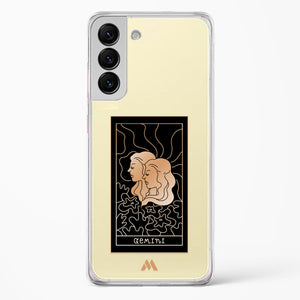 Tarot Card Zodiac Gemini Crystal Clear Transparent Case-(Samsung)