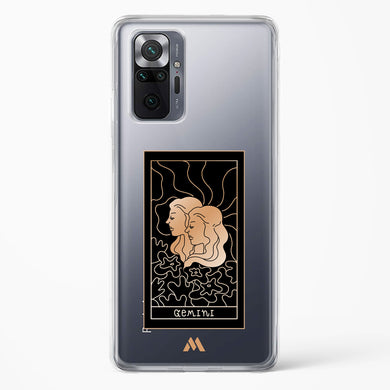 Tarot Card Zodiac Gemini Crystal Clear Transparent Case-(Xiaomi)