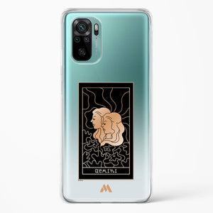 Tarot Card Zodiac Gemini Crystal Clear Transparent Case-(Xiaomi)
