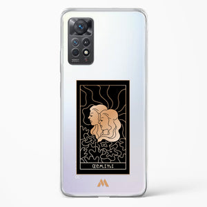 Tarot Card Zodiac Gemini Crystal Clear Transparent Case-(Xiaomi)