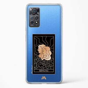 Tarot Card Zodiac Gemini Crystal Clear Transparent Case-(Xiaomi)