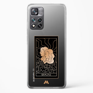 Tarot Card Zodiac Gemini Crystal Clear Transparent Case-(Xiaomi)